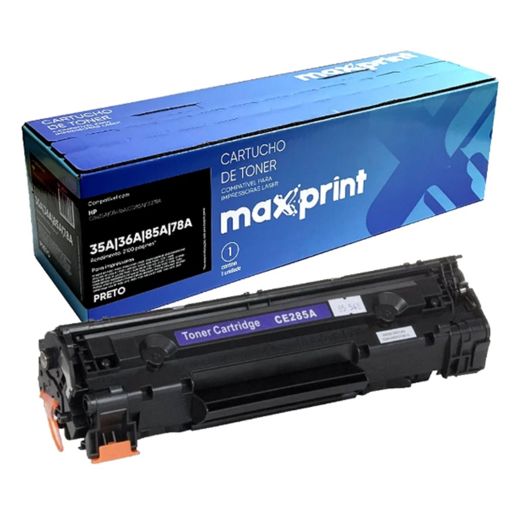 Toner Maxprint Compatível HP Universal 35A/36A/85A/78A Preto ...