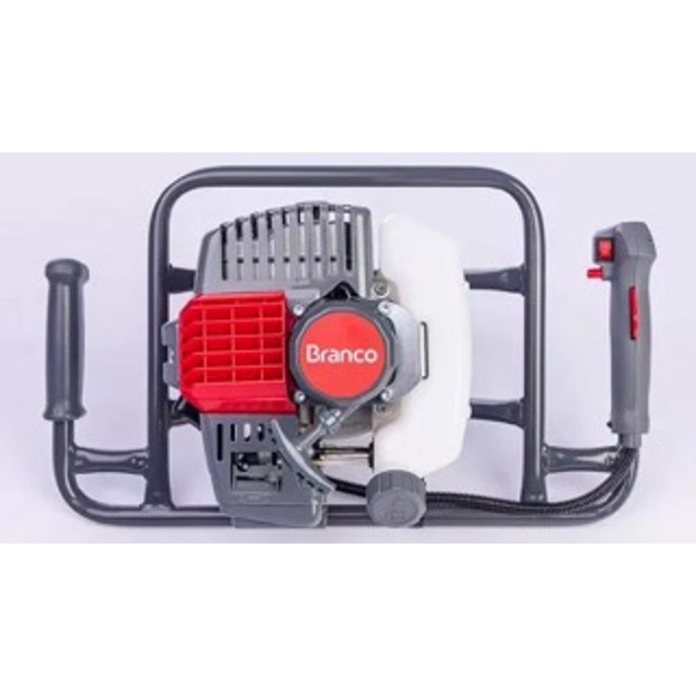 Perfurador De Solo Gasolina Branco Bps52 Sem Broca