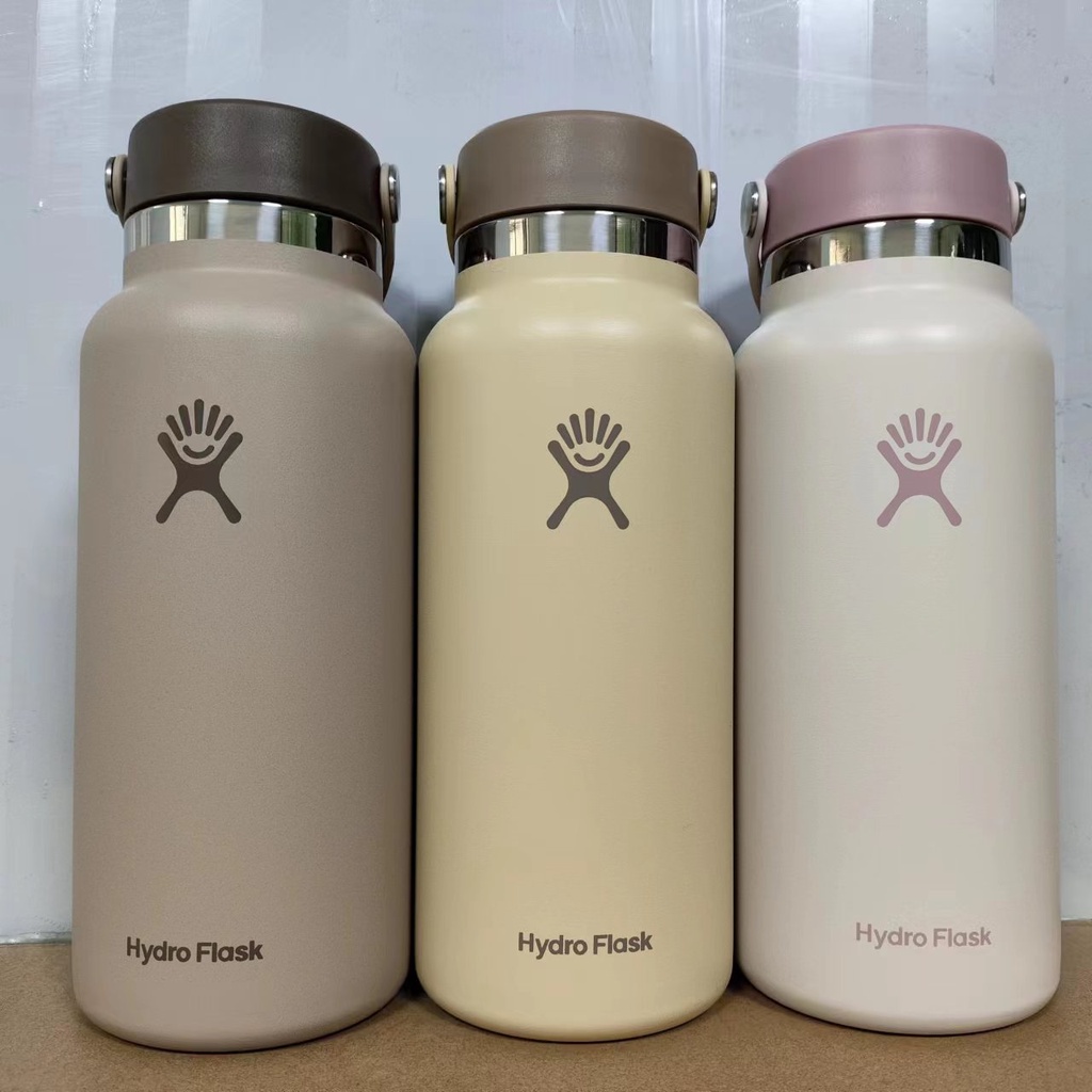 [Edição Limitada] Frasco Hidrográfico De Água 32oz 2.0 De Boca Larga Aço Inoxidável Para Esportes Ao Ar Livre Caneca De Viagem A Vácuo