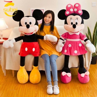 SUBEI Mickey Mouse Plush Dolls , Animais De Pelúcia Almofada Macia , Brinquedos De Aniversário Bonitos Decoração De Quarto Minnie Kids