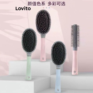 Lovito Ferramentas De Cabelo Com Almofada De Ar Antiestática De Beleza Para Mulheres LBT01038