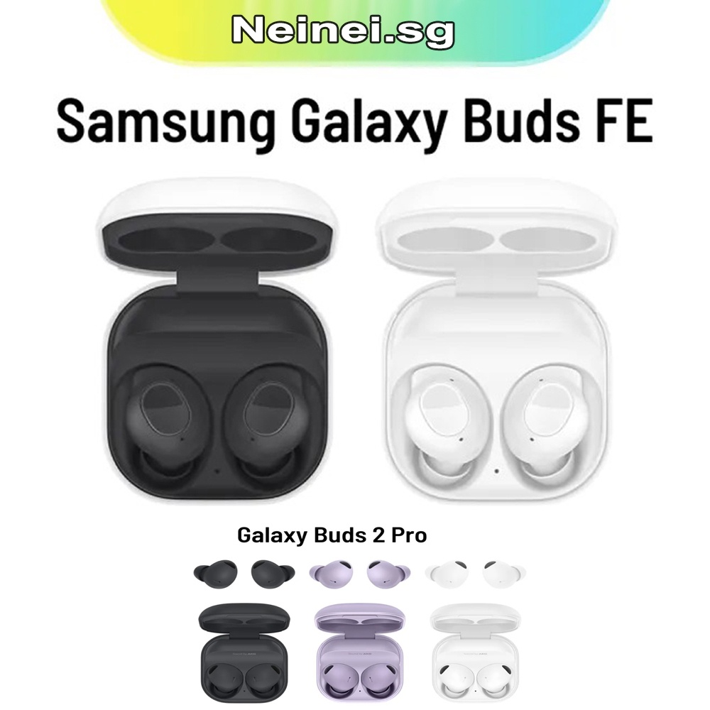 Galaxy Buds FE Buds 2 Pro Fones De Ouvido Bluetooth 5.2 Cancelamento Ativo De Ruído 479mAh Bateria | Interruptor Automático Sensor De Toque Earbuds Com Garantia De 1 Ano