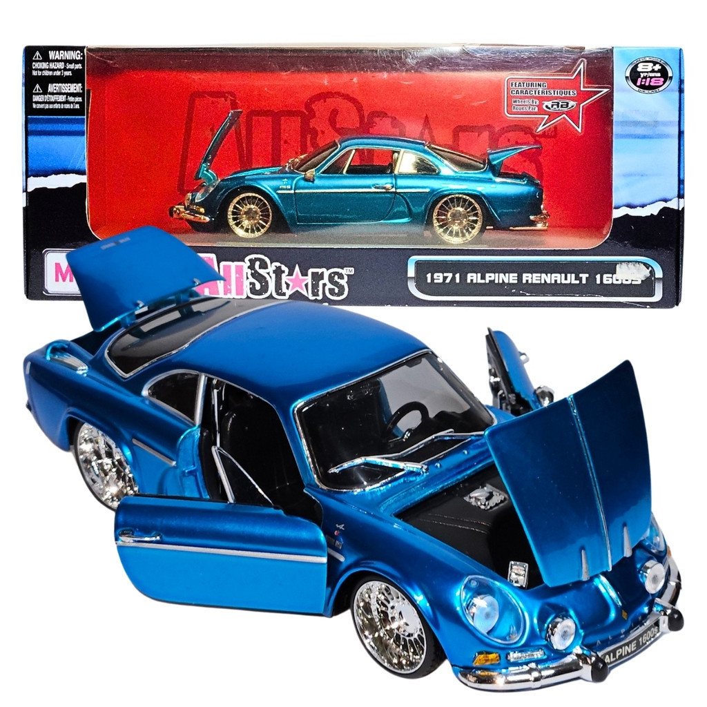 Maisto Special Edition Red 1971 Alpine Renault 1600S - 1:18