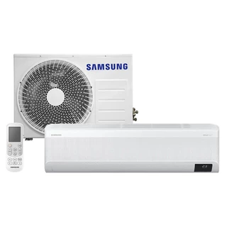 Ar Condicionado Split Inverter Samsung WindFree Connect 22000 BTUS Frio 220V AR24BVFAAWKXAZ em Oferta na Shopee