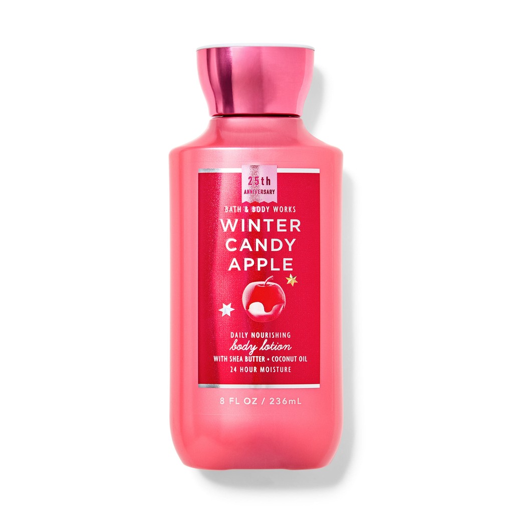 Creme Corporal Bath & Body Works Winter Candy Apple 236ml | Shopee Brasil