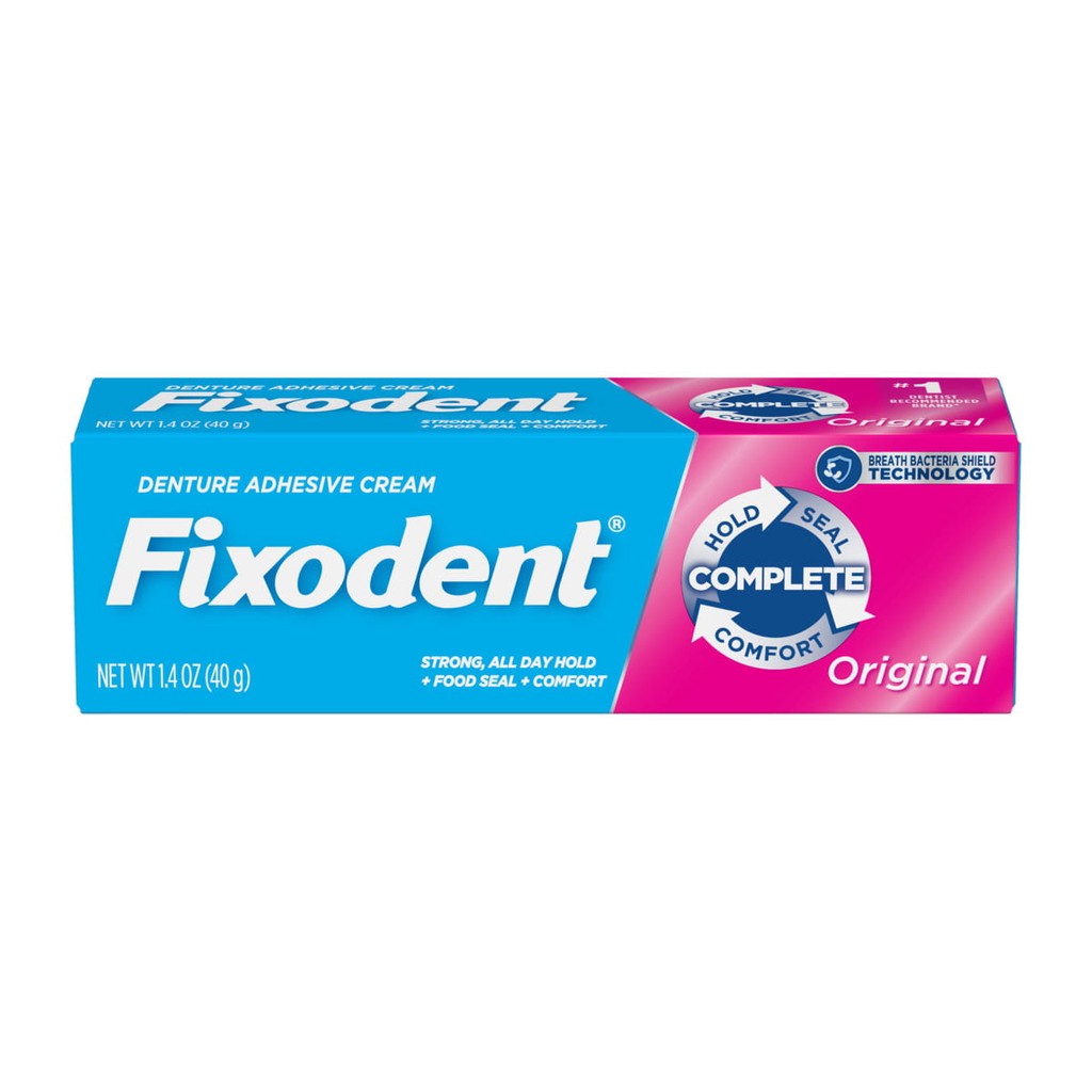 FIXODENT 40G ORIGINAL | Shopee Brasil