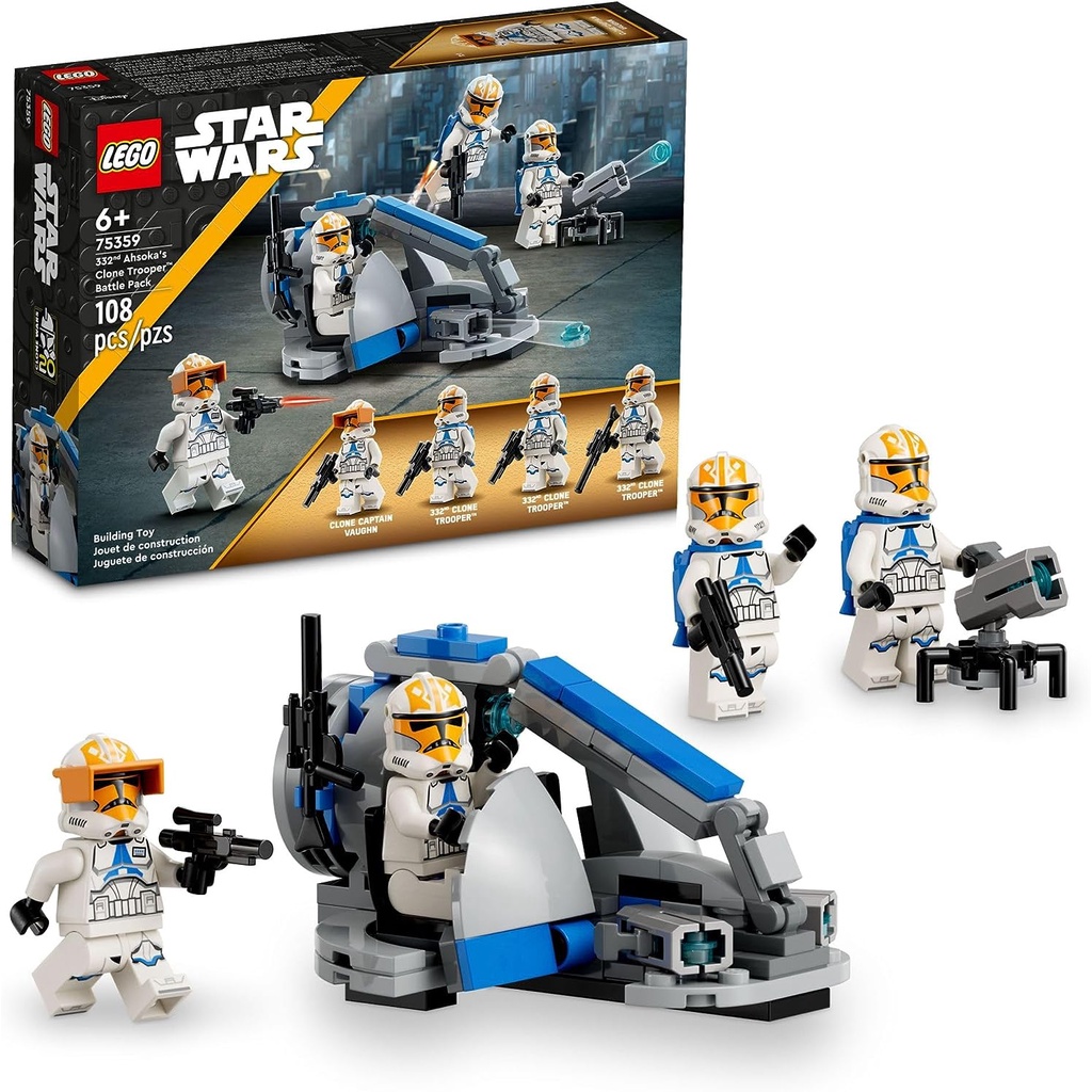 Lego Star Wars 75359 Pack de Batalha Clone de Ahsoka da 332ª