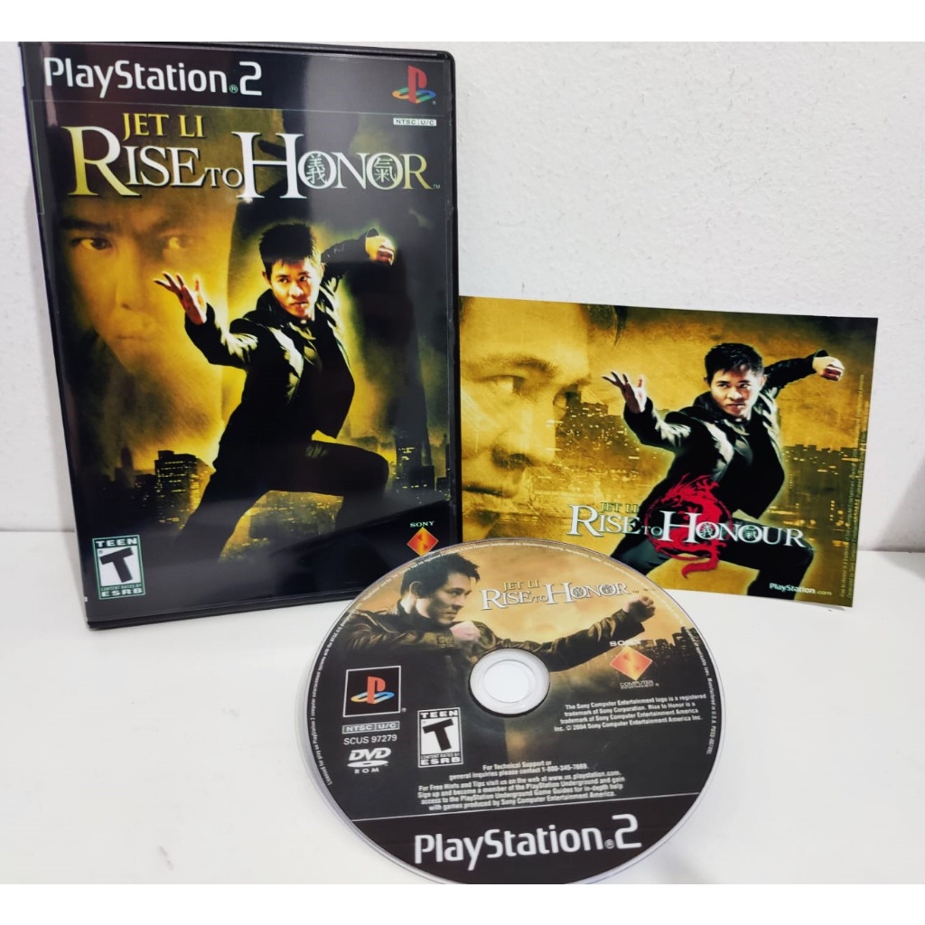 JET LI: RISE OF HONOR - PS2 | Shopee Brasil