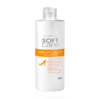 Shampoo Propcalm Para Cães e Gatos Soft Care 300mL
