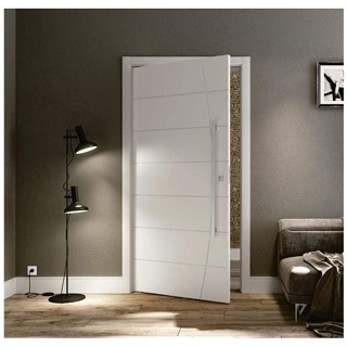 Porta Pivotante em Mdp Sólido Elegance 210x100cm Branca Vert