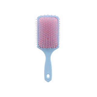 Escova De Cabelo Mq Beauty Raquete Almofadada Nylon Macaron Grande 05.022