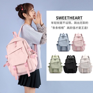 Bins mochila escolar feminina japonesa mochila retro de graffiti colorida bolsa coreana júnior/estudante do ensino médio pequena bolsa de arte fresca