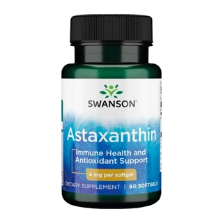 Astaxantina 4mg Swanson 60Softgls