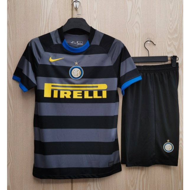 Camisa Esportiva Soccer Jersey 20/21 Milan's third away Camiseta Adulto
