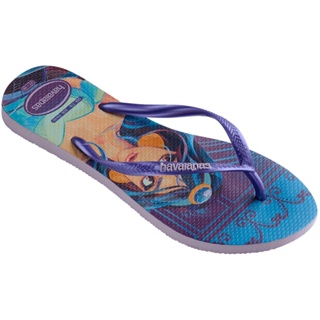 Chinelo Havaianas Slim Princesas Lavanda