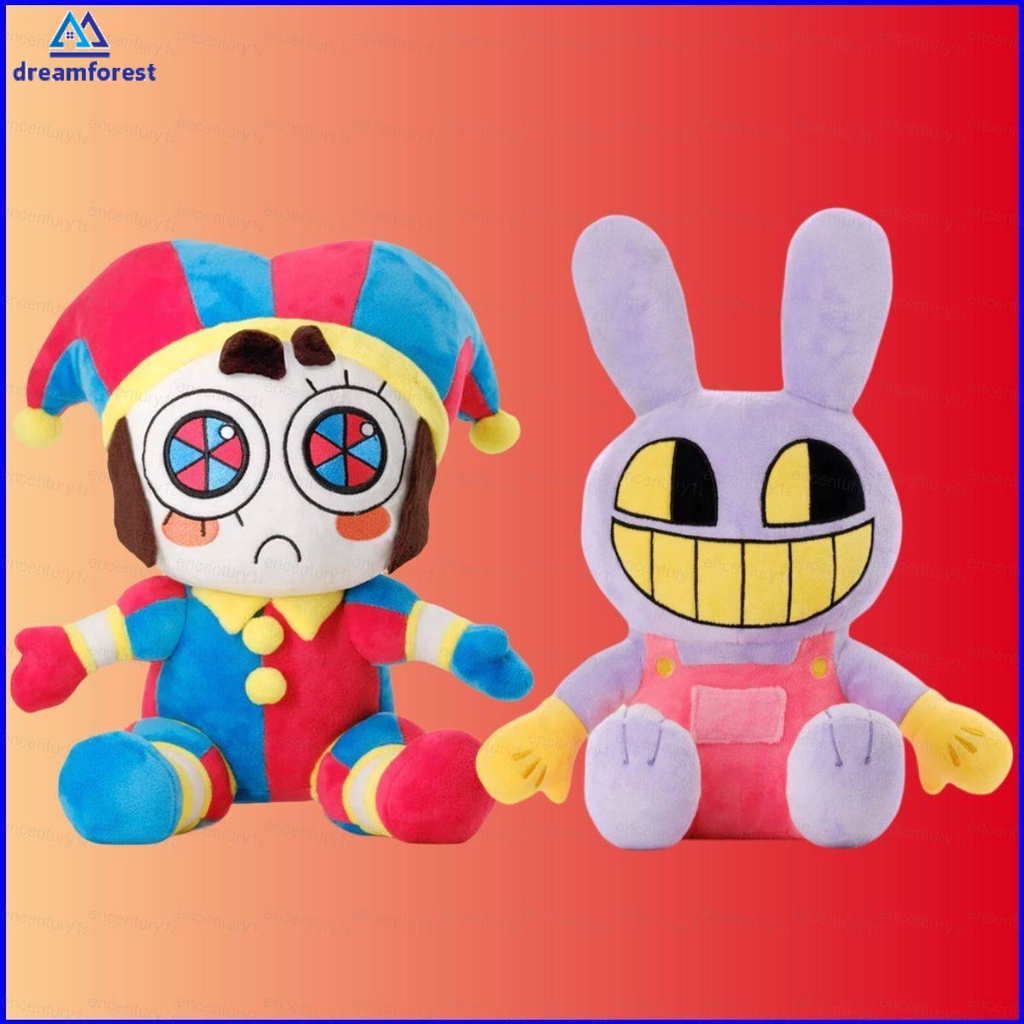 DREAMFOREST CIRCUS DIGITAL Pomni Jax Plush Dolls For Kids Home Decor Q  Versão Brinquedos Recheados Para Crianças | Shopee Brasil