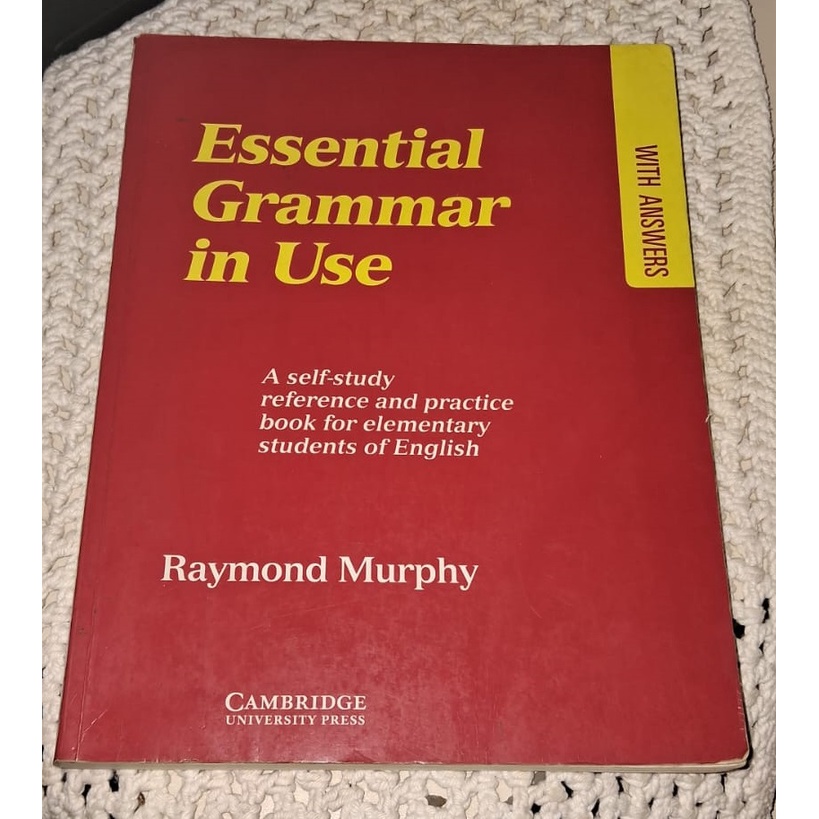 Essential Grammar in use with answers - Raymond Murphy | Shopee Brasil