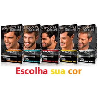 Tonalizante Gel s/ Amônia Beautycolor Men Prático E Rápido