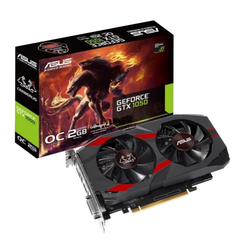 SUCATA: Placa de Vídeo Asus NVIDIA GeForce GTX 1050 Cerberus 2GB, GDDR5 - CERBERUS-GTX1050-A2G