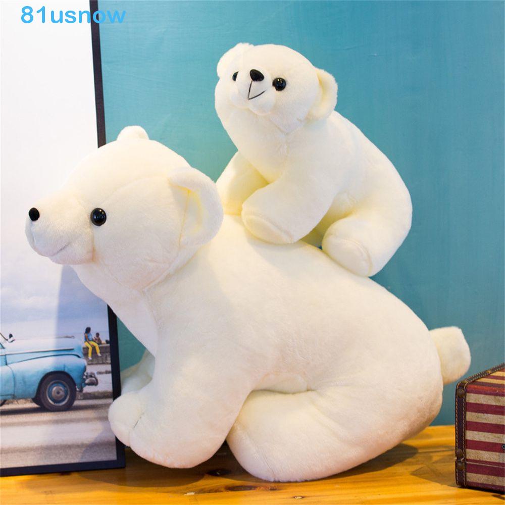 USNOW1 Boneca De Pelúcia De Urso Polar Nice Para Crianças Branca De 25cm |  Shopee Brasil