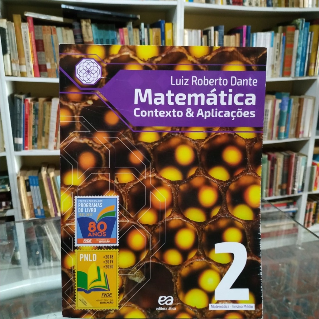 Matemática Contexto e Aplicações 2 autor Luiz roberto dante | Shopee Brasil