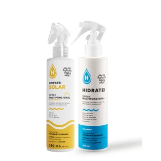 Kit 2 Leav-in Hidratei Spray Multifuncional Condicionante Capilar Solar