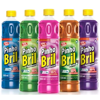 Desinfetante Diversas Fragrâncias Pinho Bril Bombril 500Ml