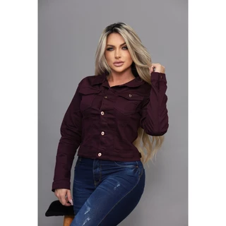 Jaqueta Jeans Feminina Premium Tendencia