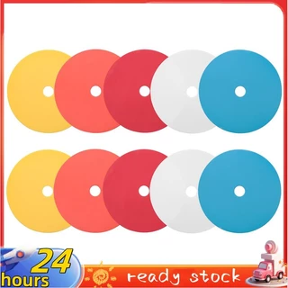 10Pack Marcadores De Disco Plano Futebol Basquetebol Esportivo Treino De Agilidade De Velocidade