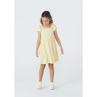 Vestido Midi Infantil Estampado Hering Kids