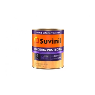 Verniz Marítimo Madeira Protegida Brilhante 900ml - SUVINIL