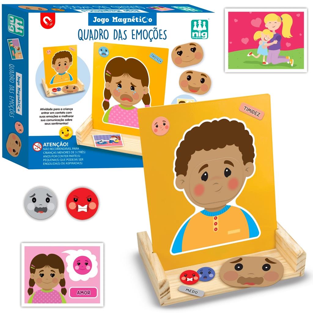 Painel Psicomotor 4 Peças Brinquedo Educativo - Brinquedos Educativos e  Pedagógicos - Gemini Jogos Criativos