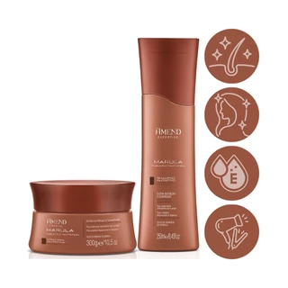 Kit Amend Shampoo Mascara Marula Expertise Fabulous