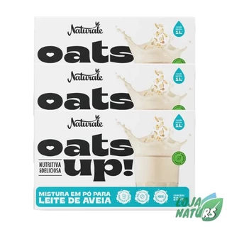 KIT 3 Leite de Aveia em Pó 200g - Oats Up - Naturale