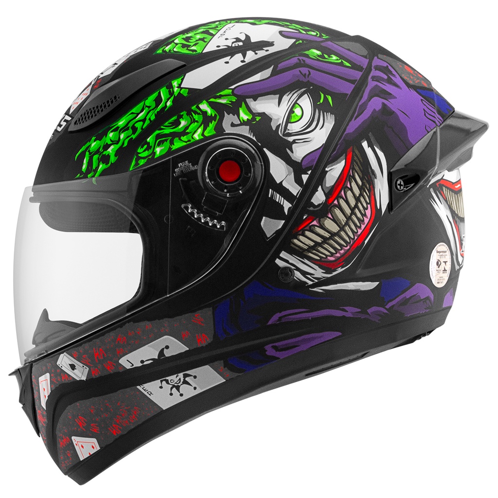 Capacete Moto Protork Fechado Mixs Fokker Joker 2