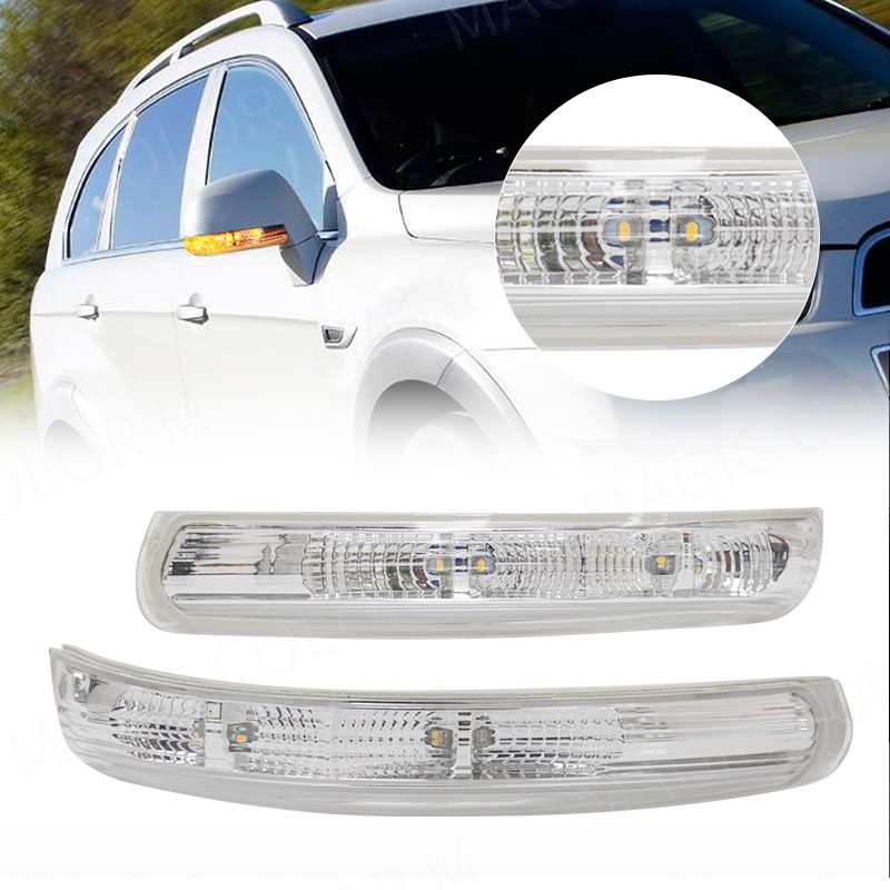 Espelho Retrovisor Lateral Vista Traseira Lâmpada De Sinalização De Volta Para Chevrolet Captiva 2007-2017 Luz Repetidora De Piscar LED Esquerda/Direita
