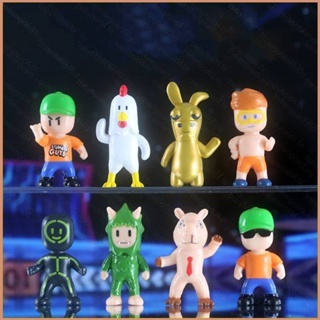Stumble Guys Action Figure Brinquedos, Jogo Anime Kawaii, Conjunto