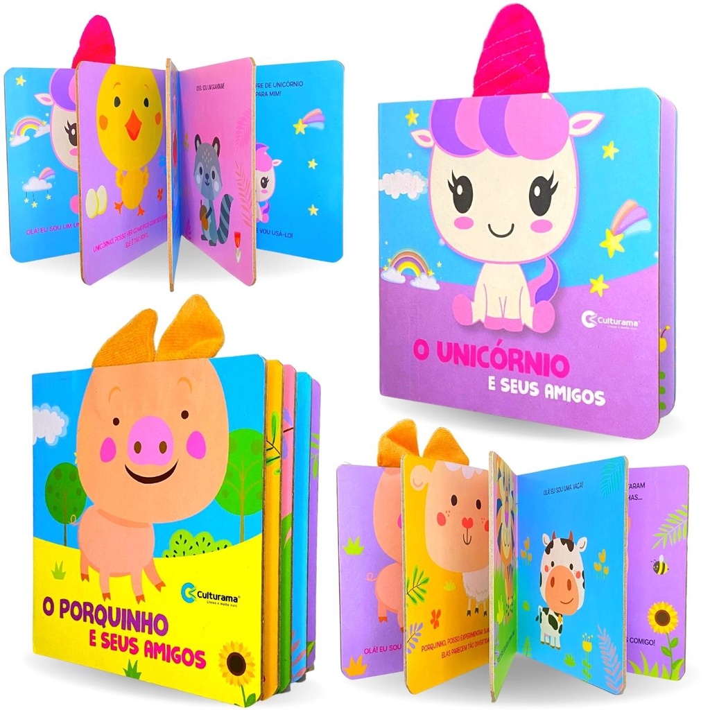 Livro Didático Livrinho Infantil Interativo Bebê De Madeira | Shopee Brasil