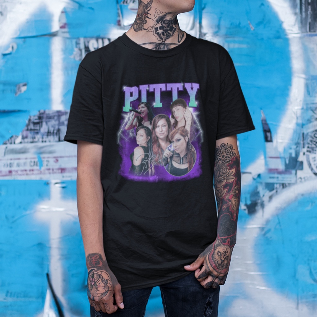 Camisa Básica Tumblr Pitty Graphic Cantora Rock Pop Tshirt
