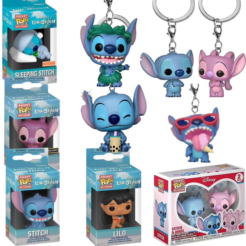 Stitch and store angel funko pop