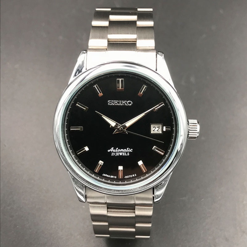 Relógio Mecânico Masculino SKO Correia De Nylon SRP691J1 SARB035
