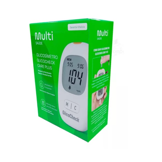 GLICOSÍMETRO GLICOCHECK CAREPLUS HC487
