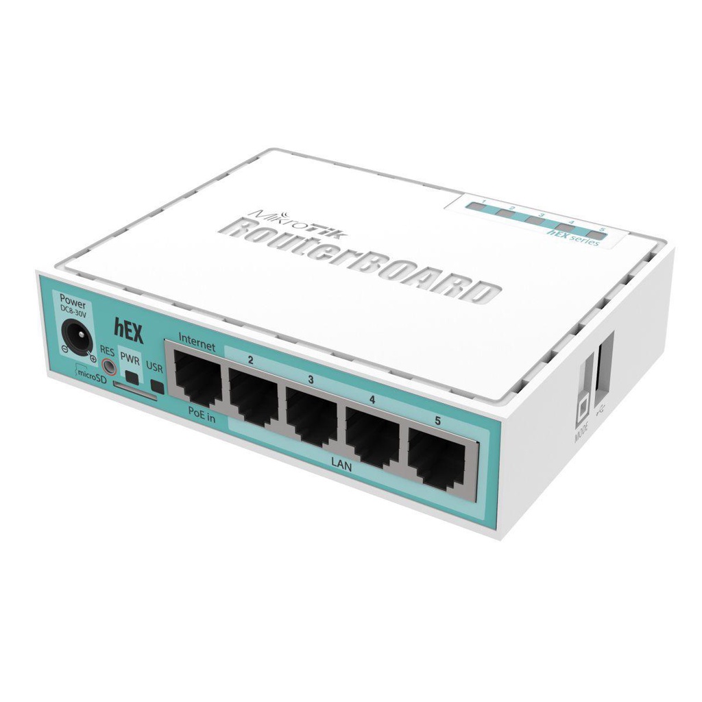 Roteador Routerboard Mikrotik RB750GR3 HEX, 5x Portas Ethernet | Shopee ...