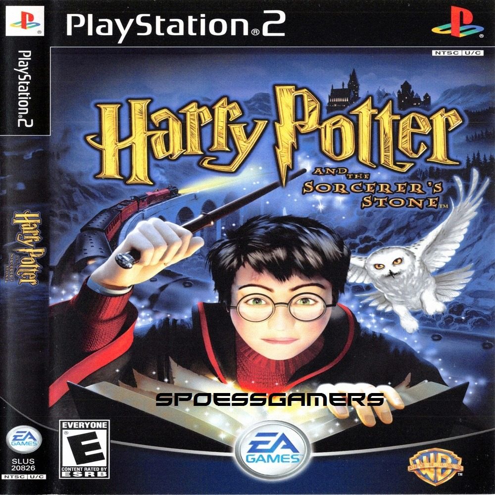 Jogo Ps 2 Harry Potter E A Pedra Filosofal Ps2 Desbloqueado | Shopee Brasil
