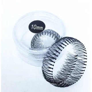 Promoção Kit Com 12 peças Cílios Em Tufo Potinho Tufinhos Para Alongamento 8mm, 10mm, 12mm, 14mm