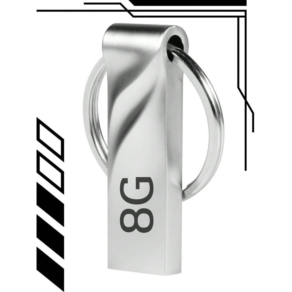 Pendrive USB Chaveiro Lacrado Original 8GB / 16GB / 32 GB / 64 GB Armazenamento Seguro de Dados