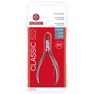 Alicate Mundial 522 Cutícula Classic Afiado Inox Cortador alicate mais famoso merece a fama que tem