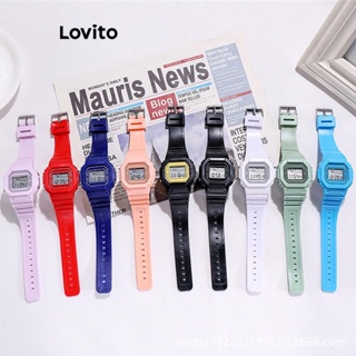 Lovito Relógio Eletrônico Básico Simples Casual Para Mulheres LFA10023