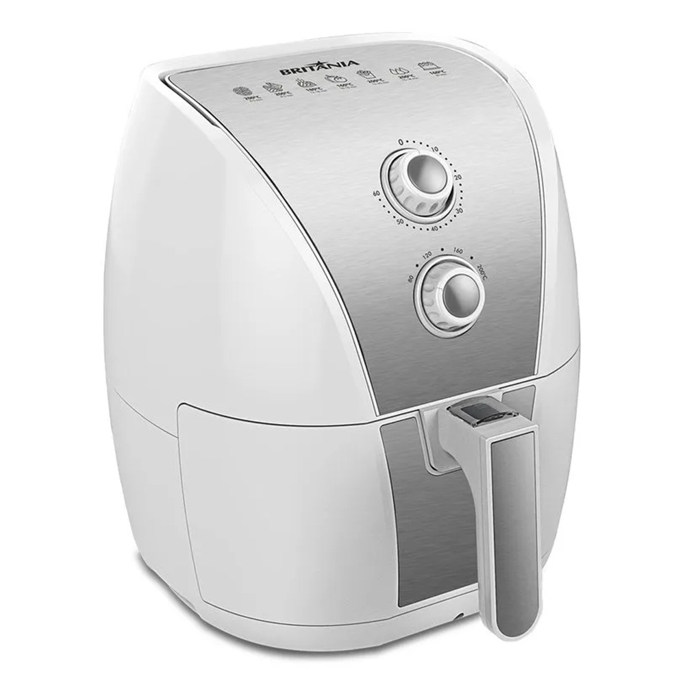 Fritadeira Elétrica Britânia Air Fryer Flow 4L BFR21P Preta