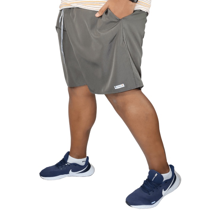 Short Plus Size Básico Tactel RibStop Tamanho Extra Grande Homem Obeso